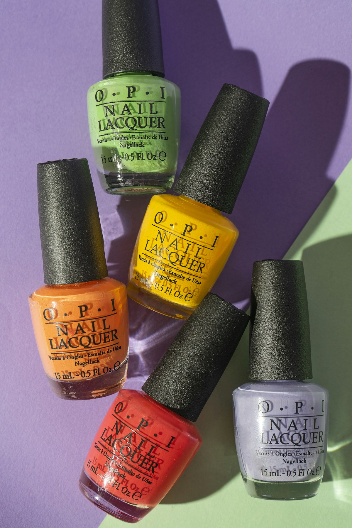 Colorful nail art